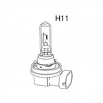 Ficha técnica e caractérísticas do produto Lampada Automotiva H11 12V 55W Super Branca (PAR) Multilaser