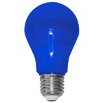 Ficha técnica e caractérísticas do produto Lâmpada Bulbo Led 10W E27 Azul Bivolt Luminatti Lm212