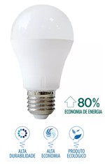 Ficha técnica e caractérísticas do produto Lampada Bulbo Led A60 15w Branco - Vany