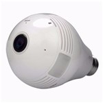 Ficha técnica e caractérísticas do produto Lâmpada Câmera Led Wifi Ip Panorâmica 360° Vr 380