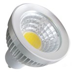 Ficha técnica e caractérísticas do produto Lampada Cob Led Dicroica Gu 10 5 Watts Spot Embutir Mr16 Branco Frio