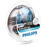 Ficha técnica e caractérísticas do produto Lâmpada Crystal Vision Ultra H11 4300k 12v H11.c156 Philips