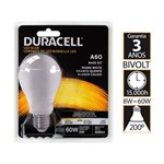Ficha técnica e caractérísticas do produto Lâmpada de Led, Duracell Bulbo 8W - Amarela