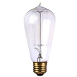 Ficha técnica e caractérísticas do produto Lâmpada Decorativa Filamentos Antique Thomas Edison 127 V