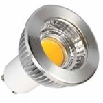 Ficha técnica e caractérísticas do produto Lâmpada Dicróica Spot LED COB 3W Branco Frio Bivolt GU10