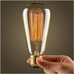 Ficha técnica e caractérísticas do produto Lampada Edison Ambar 40w 127v - Flc