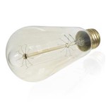 Ficha técnica e caractérísticas do produto Lampada Edison Decor Incand Bulbo Grande - 110V