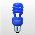 Ficha técnica e caractérísticas do produto Lâmpada Eletrônica Espiral Azul Taschibra 26W 220V - TASCHIBRA