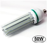 Ficha técnica e caractérísticas do produto Lâmpada LED 50W E27 Bivolt 6000k Branco Frio - Rohs