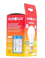Ficha técnica e caractérísticas do produto Lâmpada LED 9W Branco Bivolt Superled - Ourolux