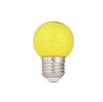 Ficha técnica e caractérísticas do produto Lâmpada LED Bolinha Luz Amarela 1W Lexman Bivolt