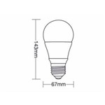 Ficha técnica e caractérísticas do produto Lâmpada Led Bulbo 14w Luz Branca Fria Taschibra