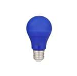 Ficha técnica e caractérísticas do produto Lâmpada LED Bulbo Luz Azul 10W Luminatti Bivolt