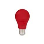 Ficha técnica e caractérísticas do produto Lâmpada LED Bulbo Luz Vermelha 10W Luminatti Bivolt