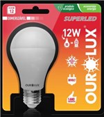 Ficha técnica e caractérísticas do produto Lâmpada LED Dimerizável 12W Ourolux Luz Branca Bulbo Bivolt