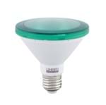 Ficha técnica e caractérísticas do produto Lâmpada LED PAR30 Luz Verde 10W Luminatti Bivolt