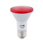 Ficha técnica e caractérísticas do produto Lâmpada LED PAR20 Luz Vermelha 6W Lexman Bivolt