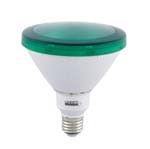 Ficha técnica e caractérísticas do produto Lâmpada LED PAR38 Luz Verde 15W Luminatti Bivolt