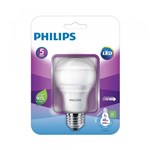 Ficha técnica e caractérísticas do produto Lâmpada LED Philips Bulbo 7W E27 Branca 6500K 25000H Bivolt (Emb. Contém 1un.) - Philips