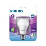 Ficha técnica e caractérísticas do produto Lâmpada LED Philips Bulbo 7W E27 Branca 6500K 25000H Bivolt (Emb. Contém 1un.)
