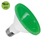 Ficha técnica e caractérísticas do produto Lâmpada Par30 LED 10W Verde E27 IP65 Bivolt Luminatti