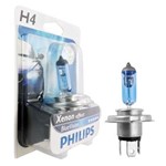 Ficha técnica e caractérísticas do produto Lâmpada Philips Blue Vision 4.000K 60/55w Branca/Azulada Tipo H4 (01 Und)