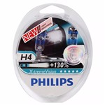 Ficha técnica e caractérísticas do produto Lampada Philips H4 Xtreme Vision 3500K 55w 130% Mais Luz