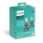 Ficha técnica e caractérísticas do produto Lâmpada Philips Super Branca Ultinon Led H8/H11/H16