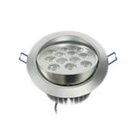 Ficha técnica e caractérísticas do produto Lâmpada Super LED 12w Branco Frio Spot Embutir Alumínio - Bivolt