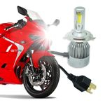 Ficha técnica e caractérísticas do produto Lâmpada Super Led Moto 4500 Lumens 12v 24v H4 (bi) 6000k