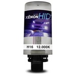 Ficha técnica e caractérísticas do produto Lâmpada Xênon Reposição H6 12000K Tonalidade Azul Violeta Escuro 12V 35W