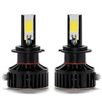 Lampadas LED 7400 Lumens Renault Fluence 2011 a 2013 Farol Baixo