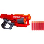 Ficha técnica e caractérísticas do produto Lança Dardo Nerf Mega Cyclone Vermelho - Hasbro