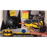 Ficha técnica e caractérísticas do produto Lança Dardos e Máscara Batman - Liga da Justiça
