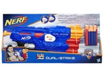 Ficha técnica e caractérísticas do produto Lança Dardos Nerf Elite 2x1 Dual Strike B4620 - Hasbro