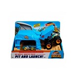 Ficha técnica e caractérísticas do produto Lançador Monster Trucks Shark Wreak Hot Wheels - Mattel GKY03