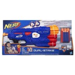 Ficha técnica e caractérísticas do produto Lançador Nerf Dual Strike Elite - Hasbro B4620