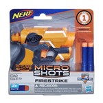 Ficha técnica e caractérísticas do produto Lançador Nerf Microshots Firestrike E0721/E0489 - Hasbro