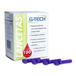 Ficha técnica e caractérísticas do produto Lanceta P/aparelho Glicose G-tech G30 C/100 (e4)