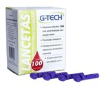 Ficha técnica e caractérísticas do produto Lanceta para Lancetador G-Tech 30G - Caixa com 100 Unidades