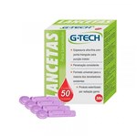 Ficha técnica e caractérísticas do produto Lanceta para Lancetador G-Tech 30g Caixa com 50 Unidades