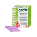 Ficha técnica e caractérísticas do produto Lanceta Para Lancetador G-Tech 30g Cx Com 100 Und