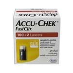 Ficha técnica e caractérísticas do produto Lancetas Accu-Chek FastClix com 102 Unidades