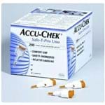 Ficha técnica e caractérísticas do produto Lancetas Accu-chek Safe-t-pro Uno 200 Unidades