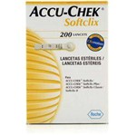 Ficha técnica e caractérísticas do produto Lancetas Accu-Chek Soft Clix C/ 200 Unidades - Roche