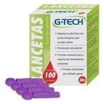 Ficha técnica e caractérísticas do produto Lancetas G-Tech 30G 100 Unidades