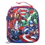 Ficha técnica e caractérísticas do produto Lancheira DMW Soft Polinylon Avengers Marvel