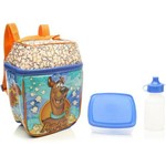 Ficha técnica e caractérísticas do produto Lancheira Infantil Xeryus Popcorn Azul Scooby Doo