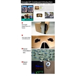 Ficha técnica e caractérísticas do produto Google Cardboard com NFC TAG Valencia Qualidade 3d Vr óculos de realidade virtual