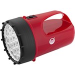 Ficha técnica e caractérísticas do produto Lanterna 360678 19 LEDS Recarregável Vermelho - Worker